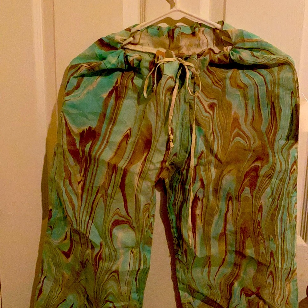 Abstract Mosaic Pants! 🍫